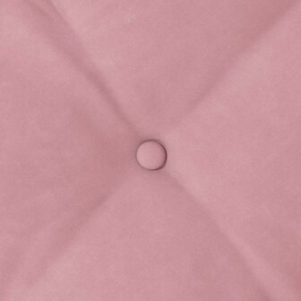Rugkussen Roze 50 x 45 cm Cordstof 8