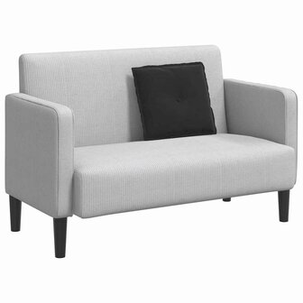 Rugkussen Zwart 50 x 45 cm Cordstof 3