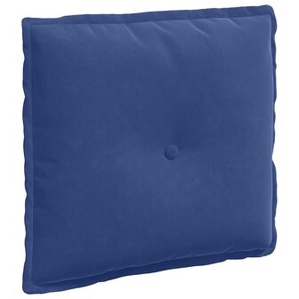 Rugkussen Politieblauw 50 x 45 cm Cordstof 2