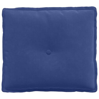 Rugkussen Politieblauw 50 x 45 cm Cordstof 5