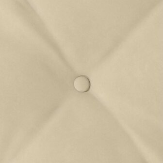 Rugkussen Cr&egrave;me 50 x 45 cm Microvezel Stof 8