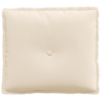 Rugkussen Beige 50 x 45 cm Microvezel Stof 5