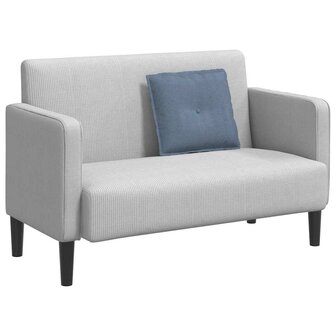 Rugkussen Blauw 50 x 45 cm Cordstof 3