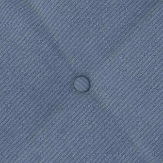 Rugkussen Blauw 50 x 45 cm Cordstof 8