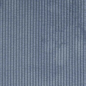 Rugkussen Blauw 50 x 45 cm Cordstof 9