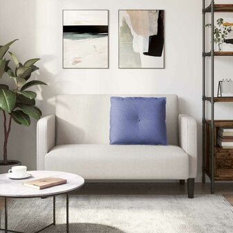 Rugkussen Jeans Blauw 60 x 19 x 50 cm Stof 4