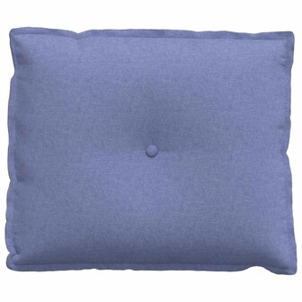Rugkussen Jeans Blauw 60 x 19 x 50 cm Stof 5