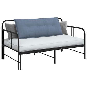 Rugkussen Blauw 120 x 50 cm Cordstof 3