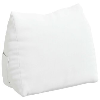 Rugkussen Wit 45 x 20 x 35 cm Stof 2
