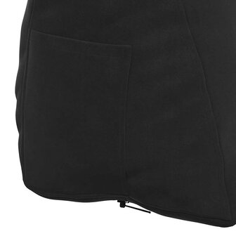 Rugkussen Zwart 45 x 20 x 35 cm Cordstof 9