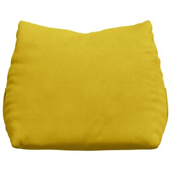 Rugkussen Geel 45 x 20 x 35 cm Cordstof 6