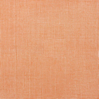 Gordijnen voile met doorvoertules 2 st terracotta 7
