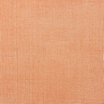Gordijnen voile met doorvoertules 2 st terracotta 7