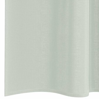 Gordijnen voile met roedezakken 2 st lichtgrijs 6