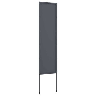 Privacyscherm Antraciet 32 x 140 cm Koudgewalst staal 5
