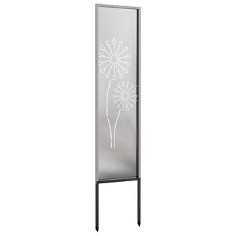 Privacyscherm Fretwerk Zilver 32 x 140 cm Roestvrij staal 5