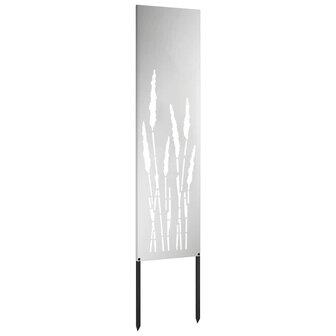Privacyscherm Zilver 32 x 140 cm Gegalvaniseerd staal 4