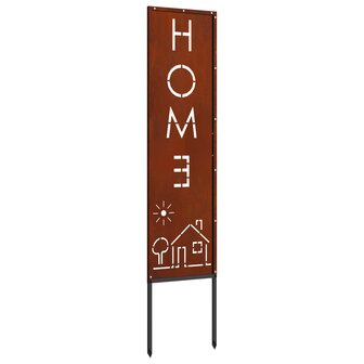 Privacyscherm Fretwerk Roestig 32 x 140 cm Cortenstaal 6