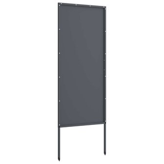 Privacyscherm Antraciet 50 x 140 cm Koudgewalst staal 3