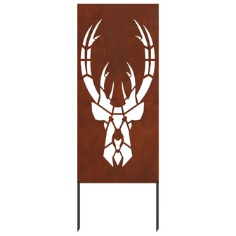 Privacyscherm Dierenprint Roestig 50 x 140 cm Cortenstaal 5