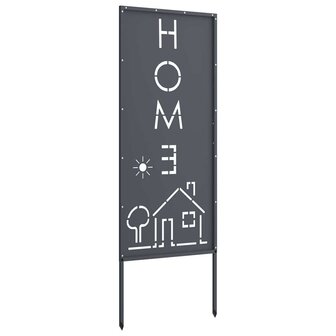 Privacyscherm Antraciet 50 x 140 cm Koudgewalst staal 5