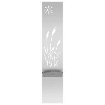 Privacyscherm Zilver 32 x 140 cm Gegalvaniseerd staal 5