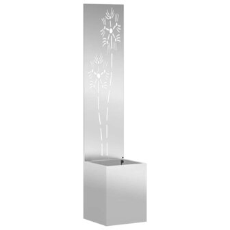 Privacyscherm Zilver 32 x 140 cm Gegalvaniseerd staal 2