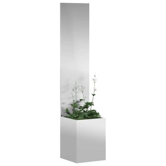 Privacyscherm Zilver 32 x 140 cm Gegalvaniseerd staal 3