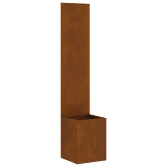 Privacyscherm Roestig 50 x 32 x 150 cm Cortenstaal 2