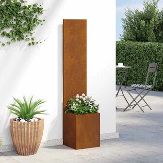 Privacyscherm Roestig 50 x 32 x 150 cm Cortenstaal 4