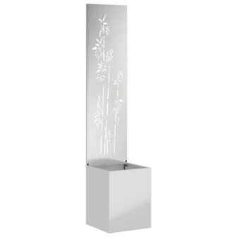 Privacyscherm Zilver 32 x 140 cm Gegalvaniseerd staal 2