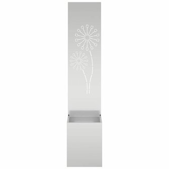Privacyscherm Zilver 32 x 140 cm Gegalvaniseerd staal 5