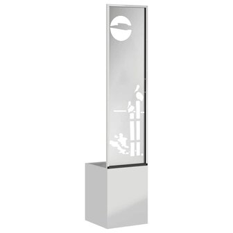 Privacyscherm Zilver 32 x 140 cm Gegalvaniseerd staal 7