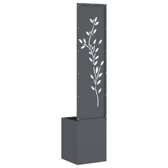 Privacyscherm Bloemen Antraciet 32 x 32 x 150 cm 7