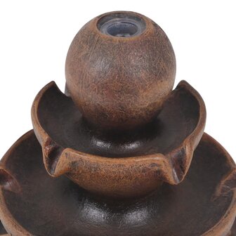 Kamerfontein met pomp polyresin 5