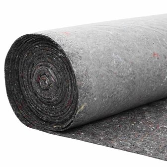 Vijvervlies Grijs 1 x 10 m Polyester en Katoen 5