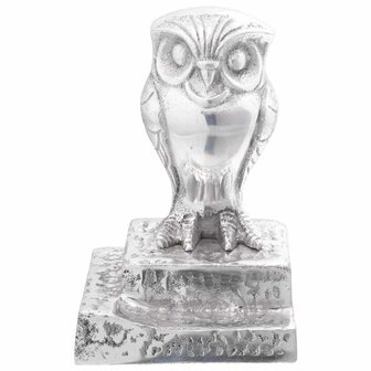 Boekensteunen 2 pcs Zilver 12 x 9 x 19 cm Aluminium 3