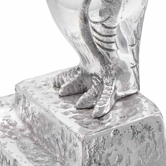 Boekensteunen 2 pcs Zilver 12 x 9 x 19 cm Aluminium 6