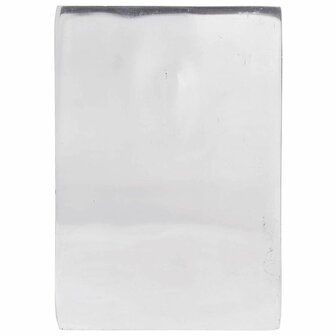 Boekensteunen 2 pcs Zilver 11 x 14 x 17,5 cm Aluminium 4