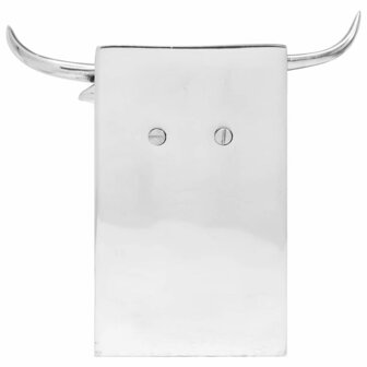 Boekensteunen 2 pcs Zilver 17 x 15 x 27 cm Aluminium 3