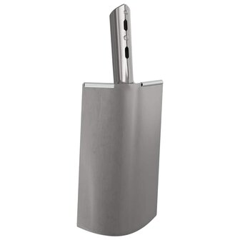 Schepblad Zilver 43 x 17 cm Gepoedercoat staal 7