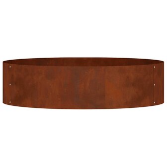 Plantenring Bruin 80 x 80 x 20 cm Cortenstaal 6