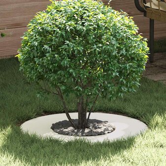Boomringen 5 pcs Wit &Oslash;30 / 60 cm Staal 1
