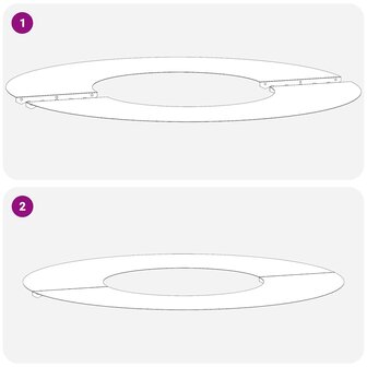 Boomring Zilver &Oslash;30 / 60 cm 7