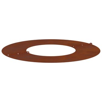Boomring Bruin &Oslash;30 / 60 cm Cortenstaal 5