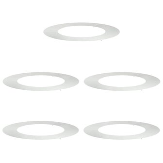 Boomringen 5 pcs Zilver &Oslash;50 / 80 cm 2