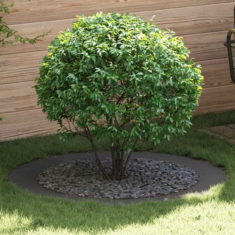 Boomringen 5 pcs Zwart &Oslash;90 / 120 cm Staal 1