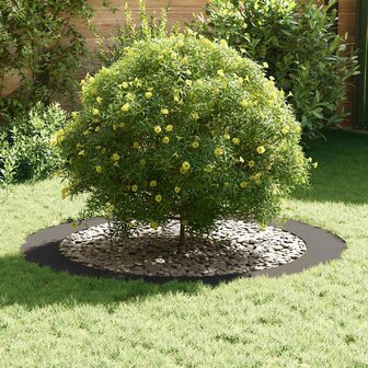 Boomringen 5 pcs Zwart &Oslash;90 / 120 cm Staal 3