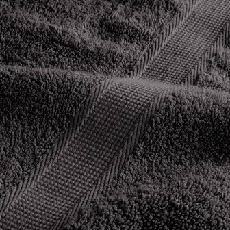 Premium washandjes SOLUND 50 stuks antraciet 30x30cm 600 g/m&sup2; 7