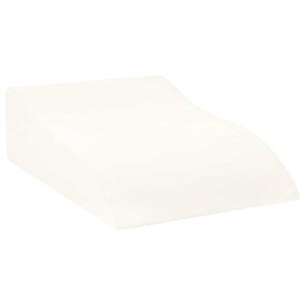 Beenkussen Wit 68 x 40 x 18 cm PU Schuim 2